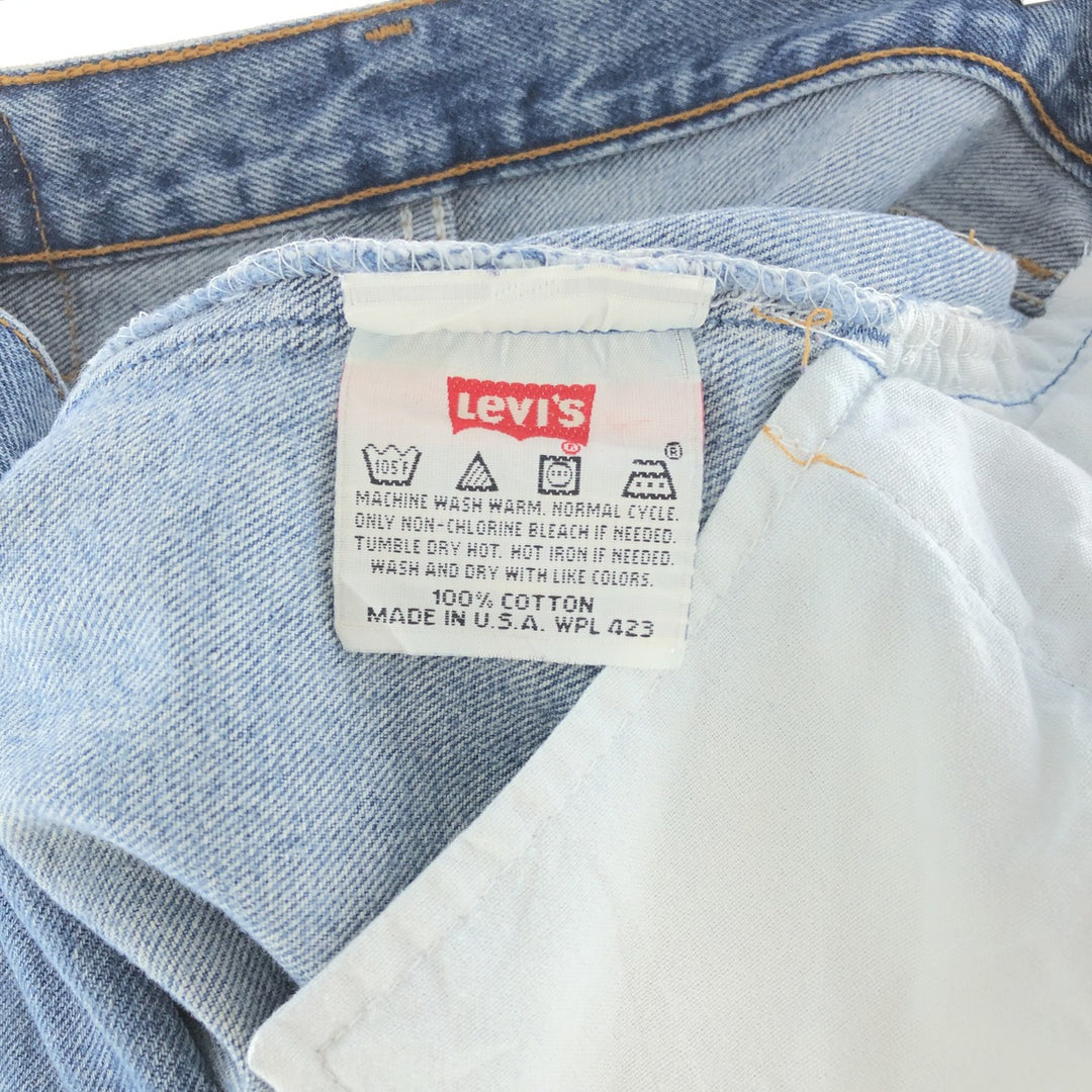 90'S Levi's 501-0118 Straight Denim Pants Made in USA Men's W30 Vintage /eaa380038