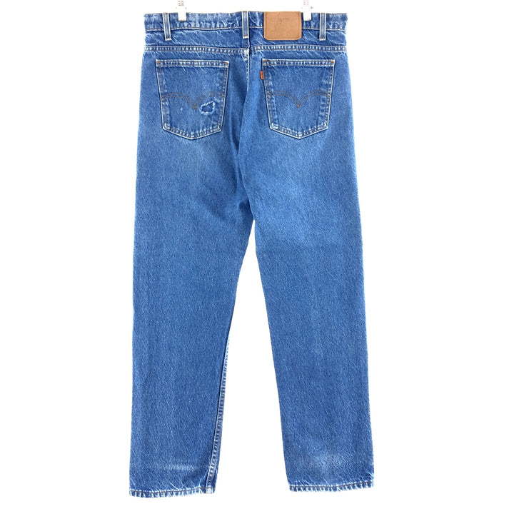 90'S Levi's 505 REGULAR FIT STRAIGHT LEG Tapered Denim Pants Made in USA Men's W36 Vintage /eaa380039