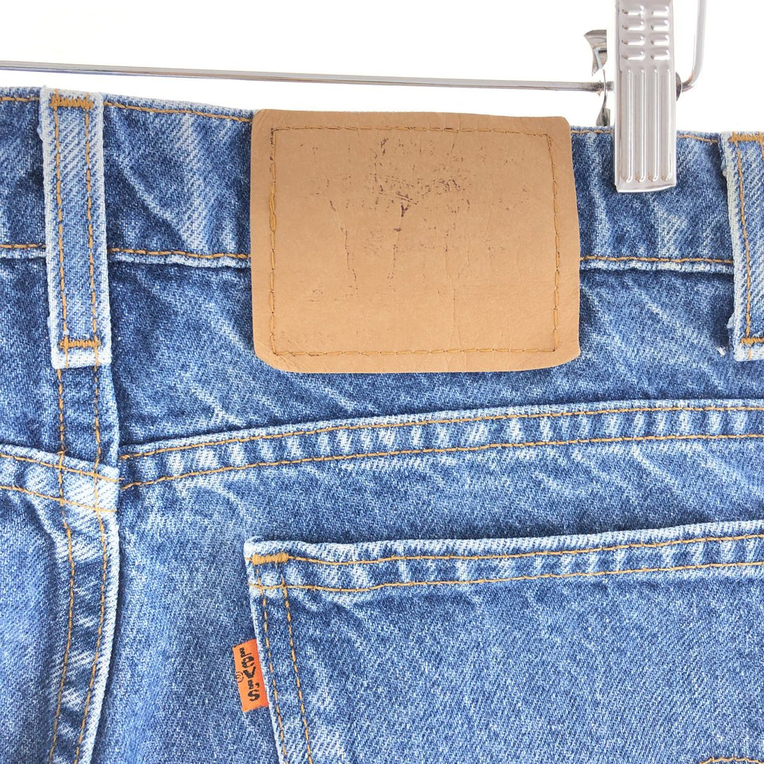 90'S Levi's 505 REGULAR FIT STRAIGHT LEG Tapered Denim Pants Made in USA Men's W36 Vintage /eaa380039