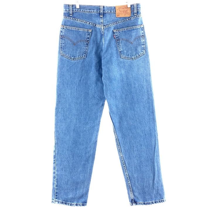 90'S Levi's 550 Classic Relaxed Fit Tapered Denim Pants Made in USA Men's W34 Vintage /eaa380079