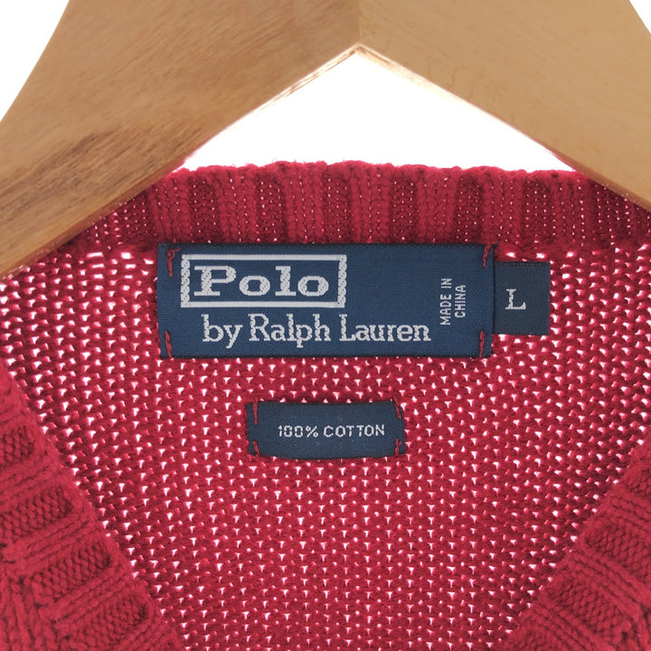Ralph Lauren POLO by Ralph Lauren Cotton Knit Sweater Men's L size / eaa380198