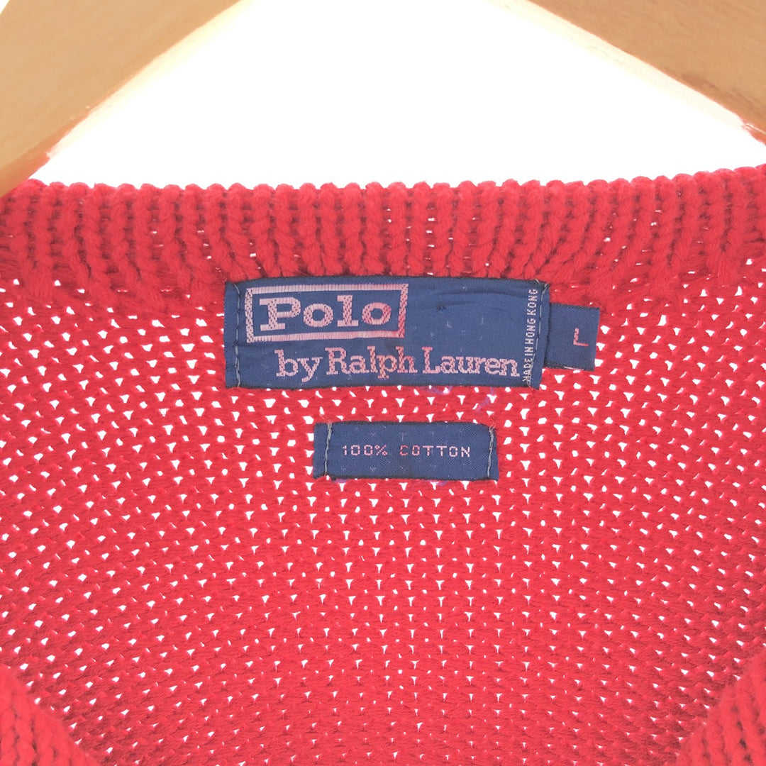 Ralph Lauren POLO by Ralph Lauren Cotton Knit Sweater Men's L size / eaa380200
