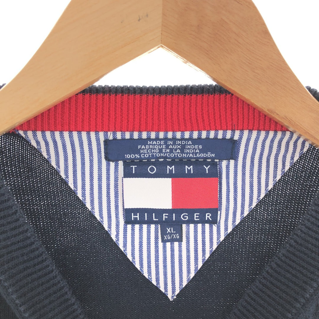 90'S Tommy Hilfiger Cotton Knit Sweater Men's XL Vintage /eaa380359