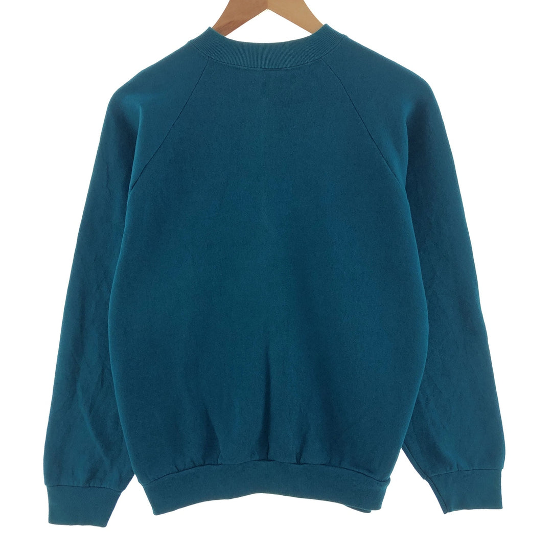 90'S Fruit of the Loom plain blank sweatshirt, made in the USA, women's L, vintage /eaa380403