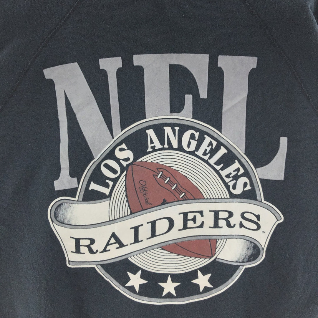 JOSTENS NFL LOS ANGELES RAIDERS Los Angeles Raiders Printed Sweatshirt, Made in USA, Men's L /eaa380537