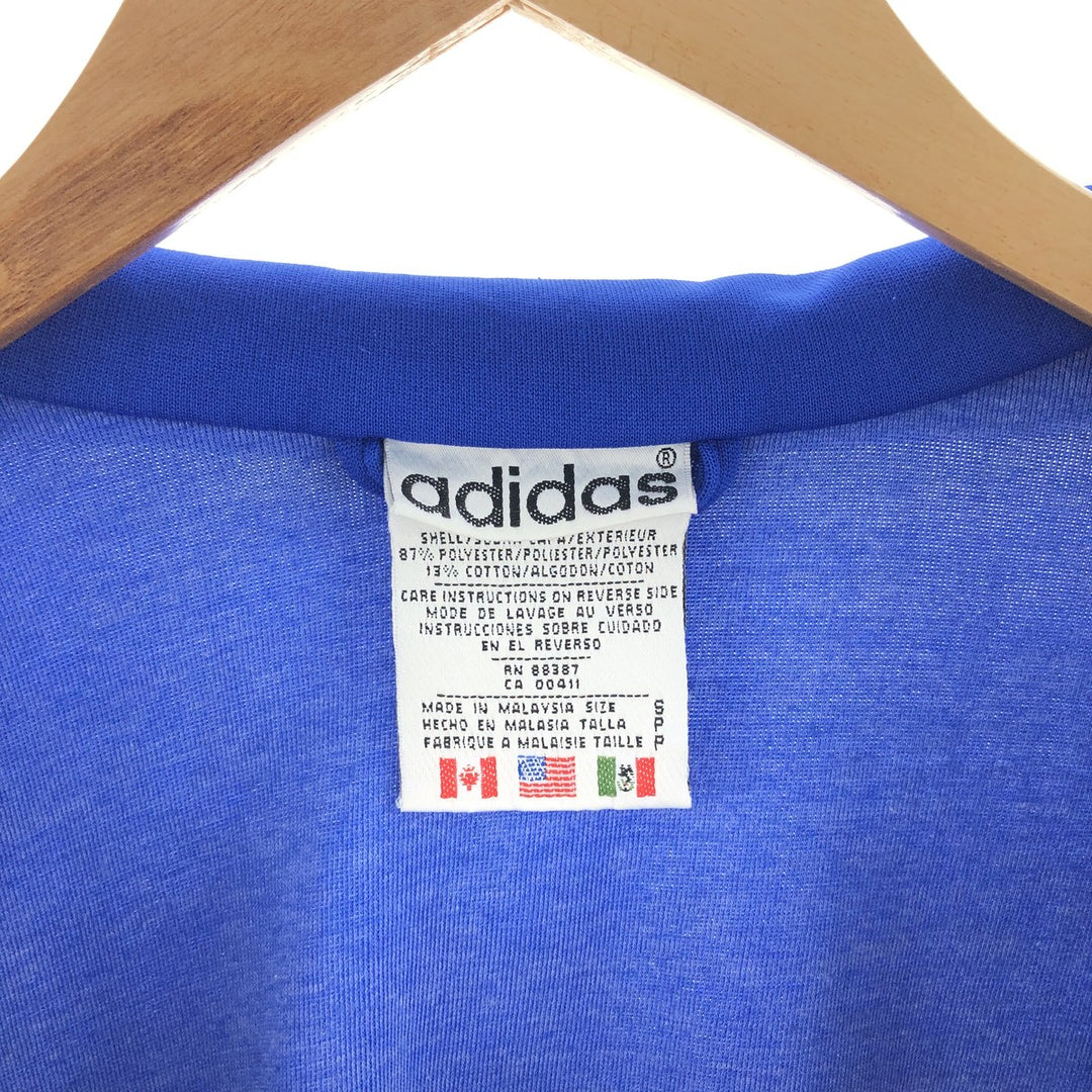 80'S Adidas Jersey Track Jacket Men's S Vintage / eaa380612