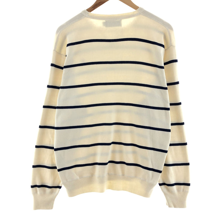Ralph Lauren POLO by Ralph Lauren Striped Pattern Cotton Knit Sweater Men's L size / eaa380893