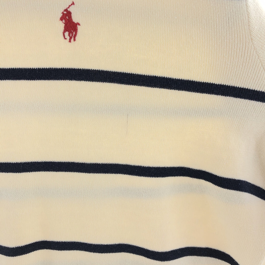 Ralph Lauren POLO by Ralph Lauren Striped Pattern Cotton Knit Sweater Men's L size / eaa380893