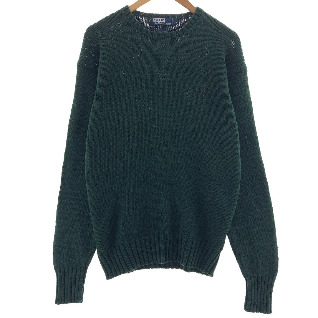 Ralph Lauren POLO by Ralph Lauren Cotton Knit Sweater Men's L size / eaa381054