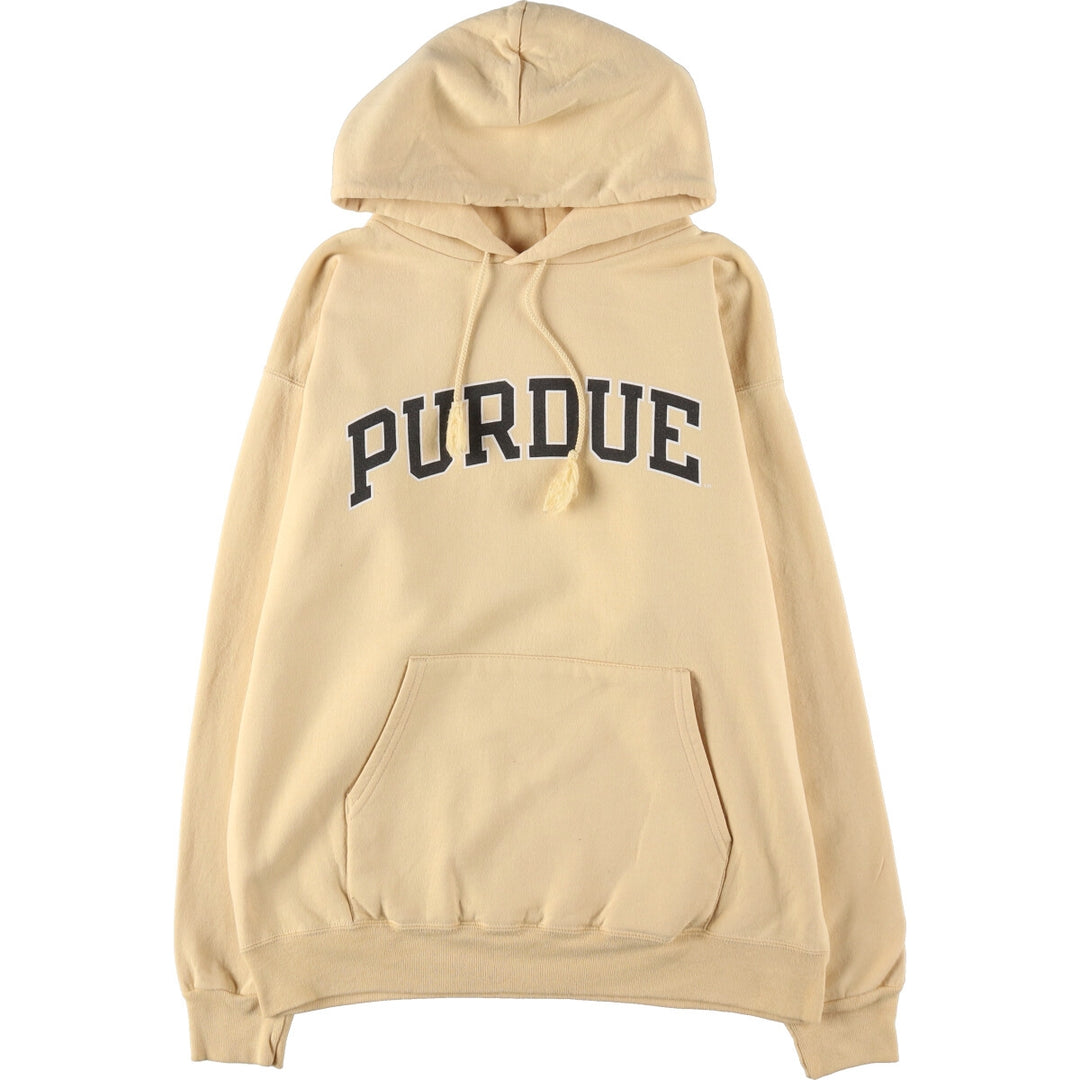 00s~ Champion Authentic Athletic Apparel Purdue University College Sweat Pullover Hoodie Men's M size / eaa381081