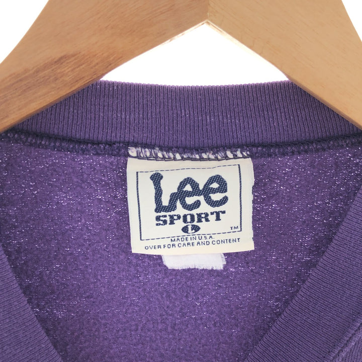 Lee NFL MINNESOTA VIKINGS Minnesota Vikings Printed Sweatshirt Trainer Made in USA Men's L Vintage /eaa381084