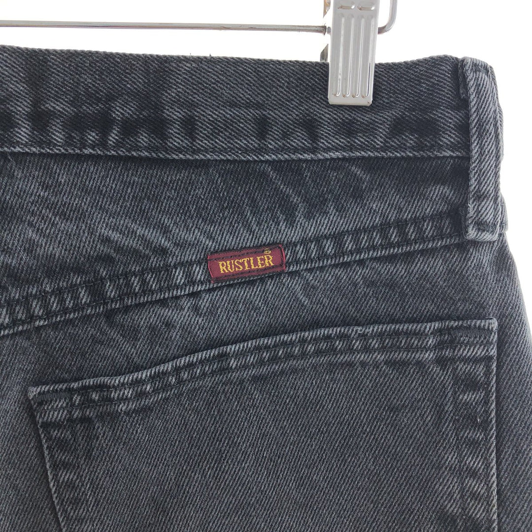 RUSTLER Black Denim Straight Denim Pants Men's w31 /eaa381097