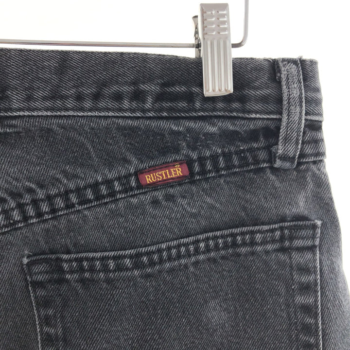 RUSTLER Black Denim Straight Denim Pants Men's w32 /eaa381102