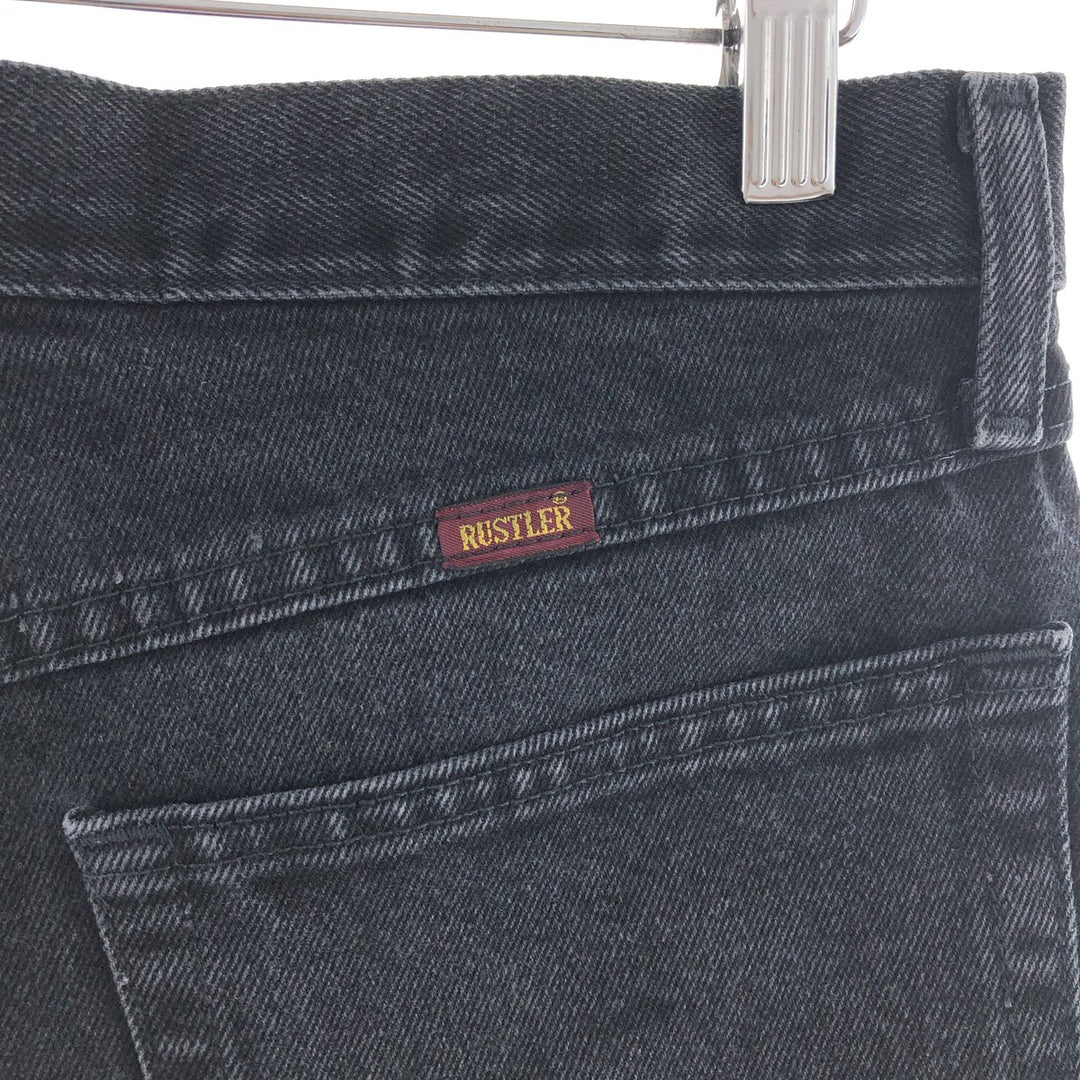 RUSTLER Black Denim Straight Denim Pants Men's w32 /eaa381106