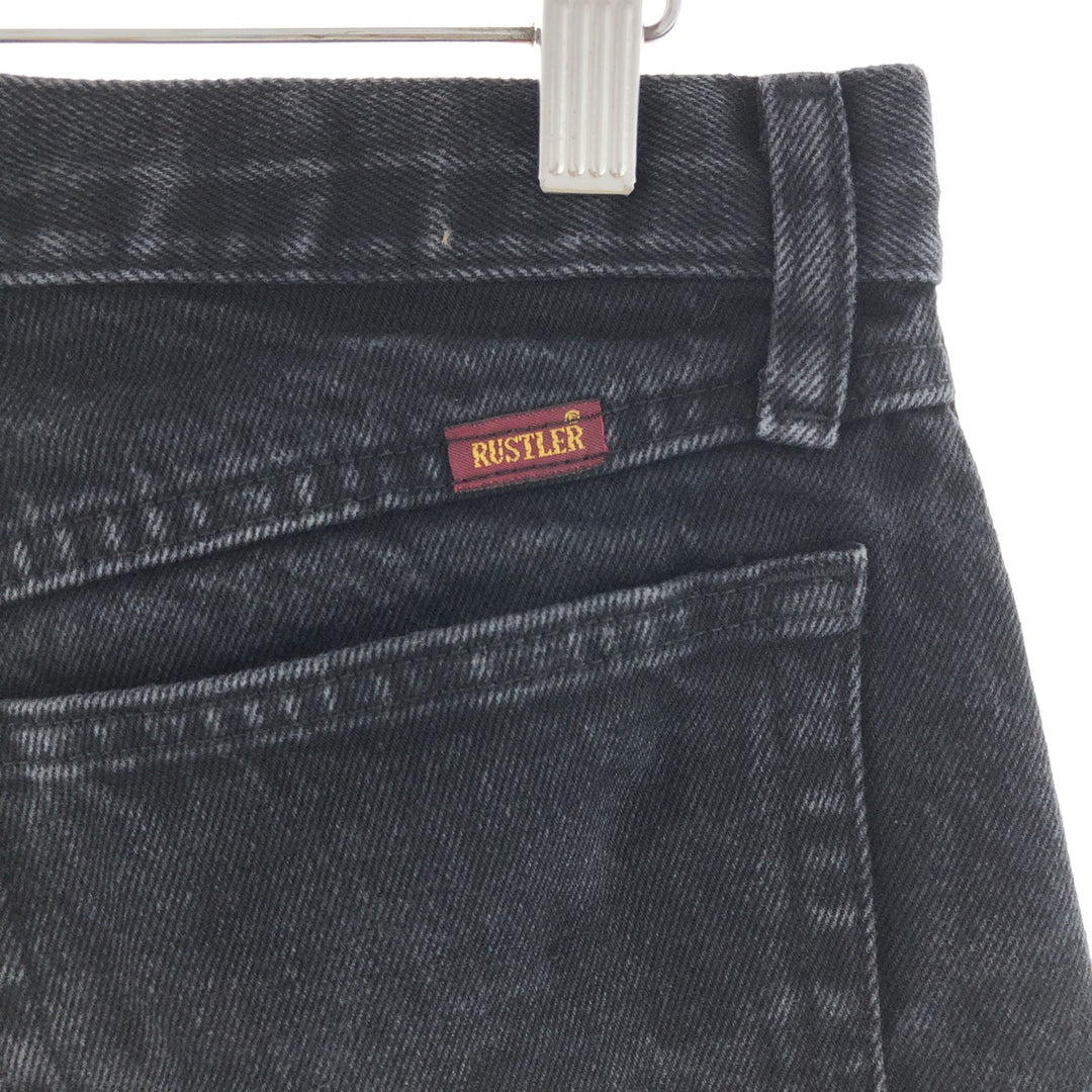 RUSTLER Black Denim Straight Denim Pants Men's w32 /eaa381144