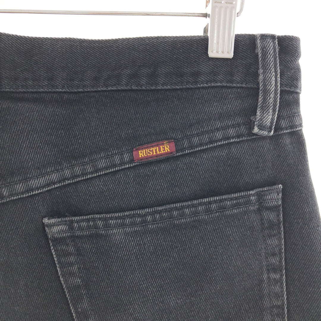 RUSTLER Black Denim Straight Denim Pants Men's w32 /eaa381150