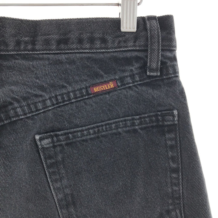 Rustler Black Denim Straight Denim Pants Men's w29 /eaa381151