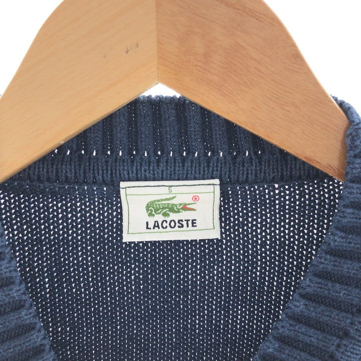 Lacoste Cotton Knit Sweater Size 5 Men's XL /eaa381189