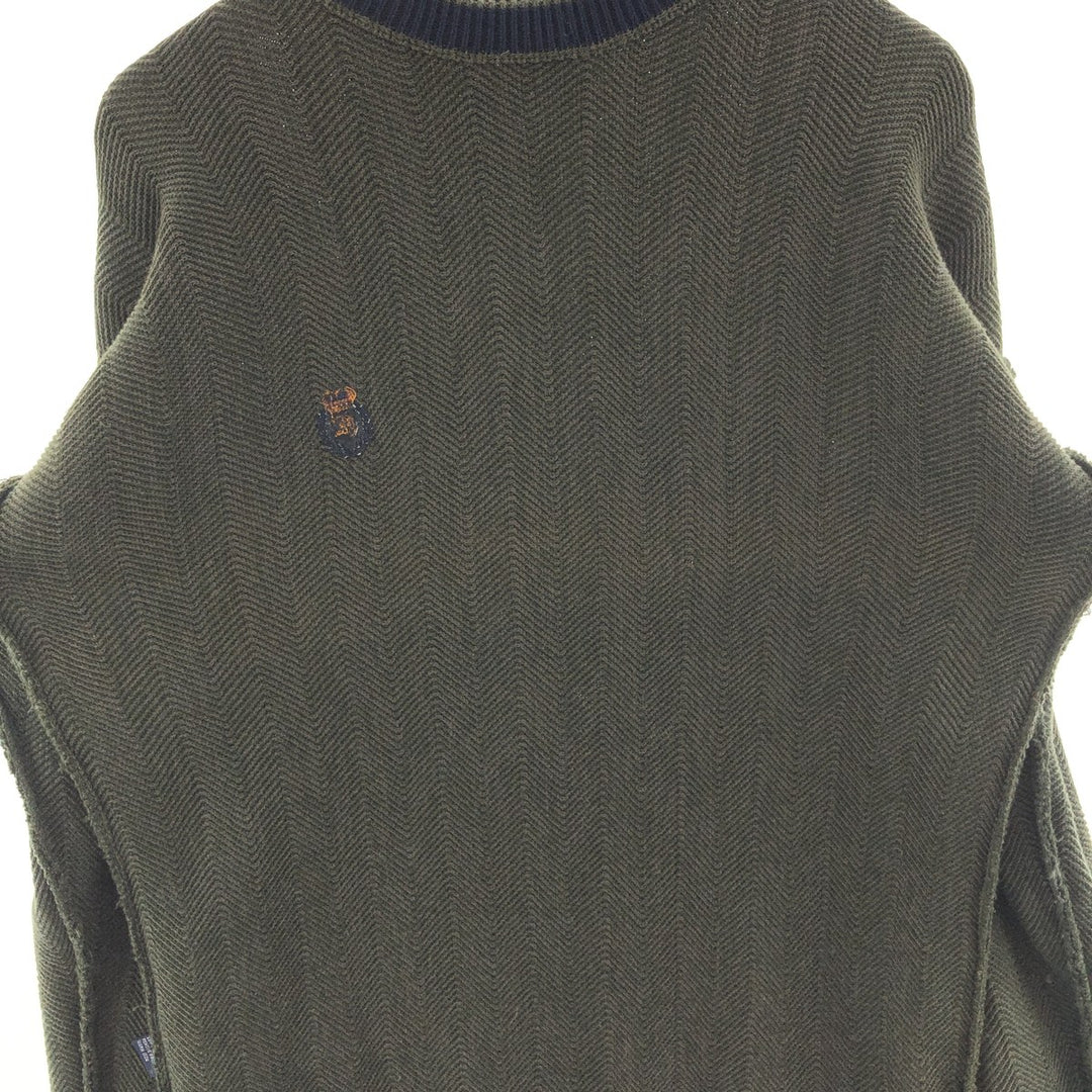 90'S Ralph Lauren CHAPS cotton knit sweater men's M vintage /eaa381211