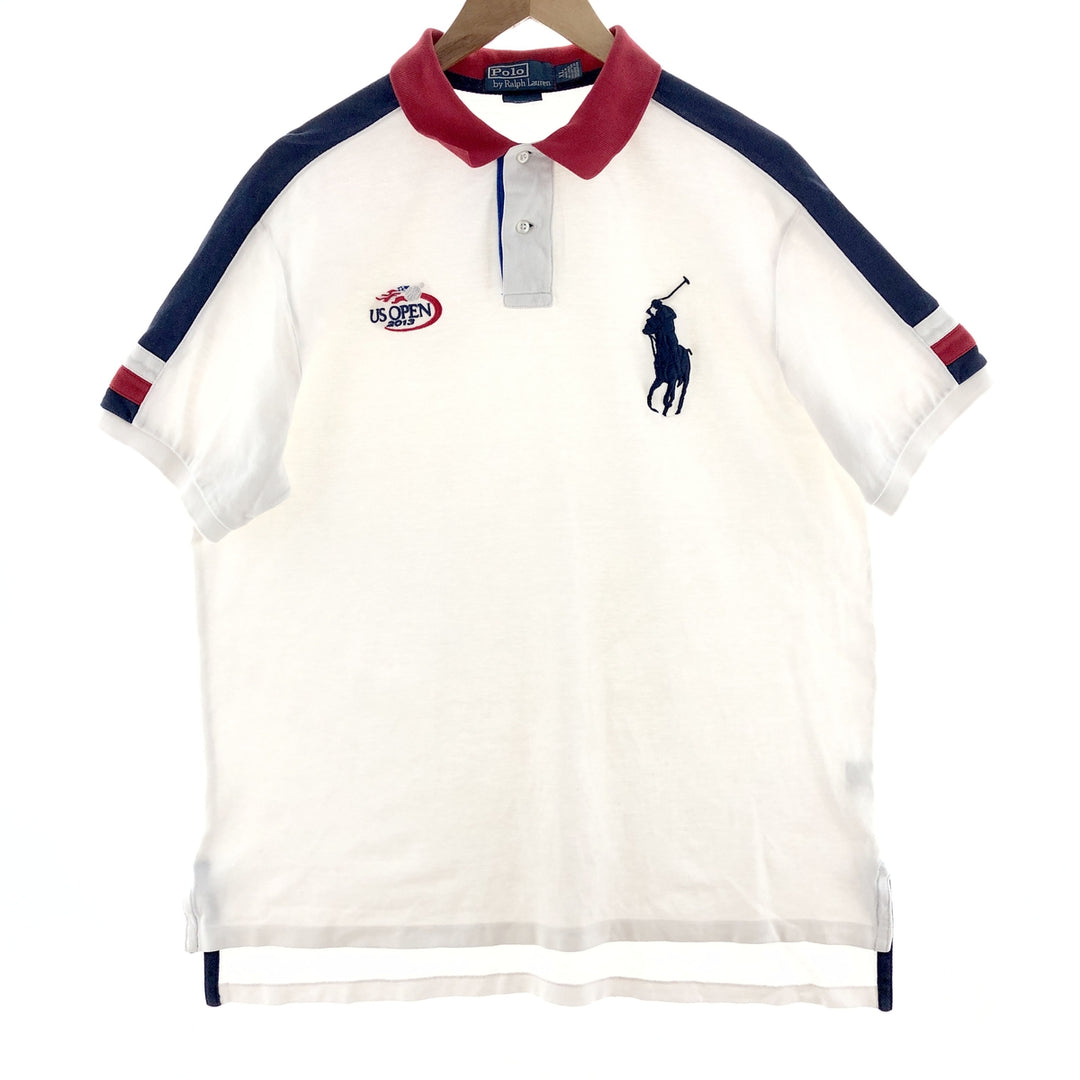 Ralph Lauren POLO by Ralph Lauren CUSTOM FIT Big Pony Short Sleeve Polo Shirt Men's XL /eaa381240