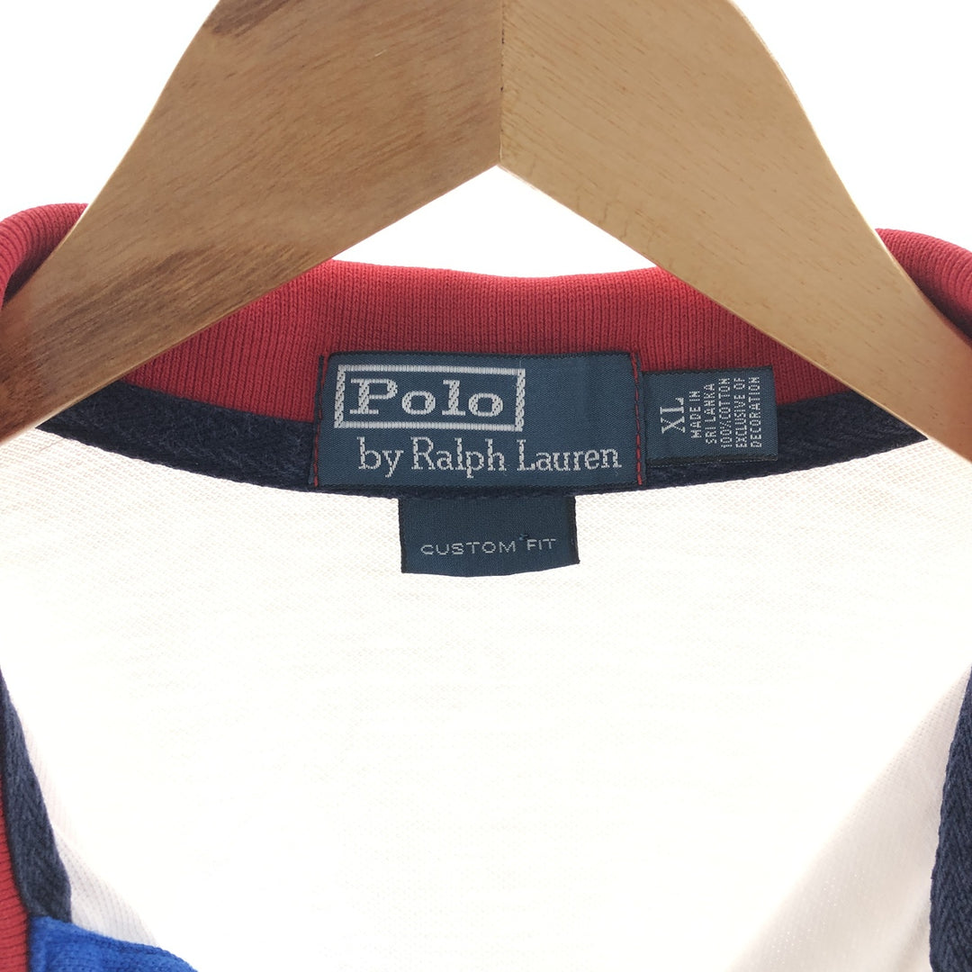 Ralph Lauren POLO by Ralph Lauren CUSTOM FIT Big Pony Short Sleeve Polo Shirt Men's XL /eaa381240