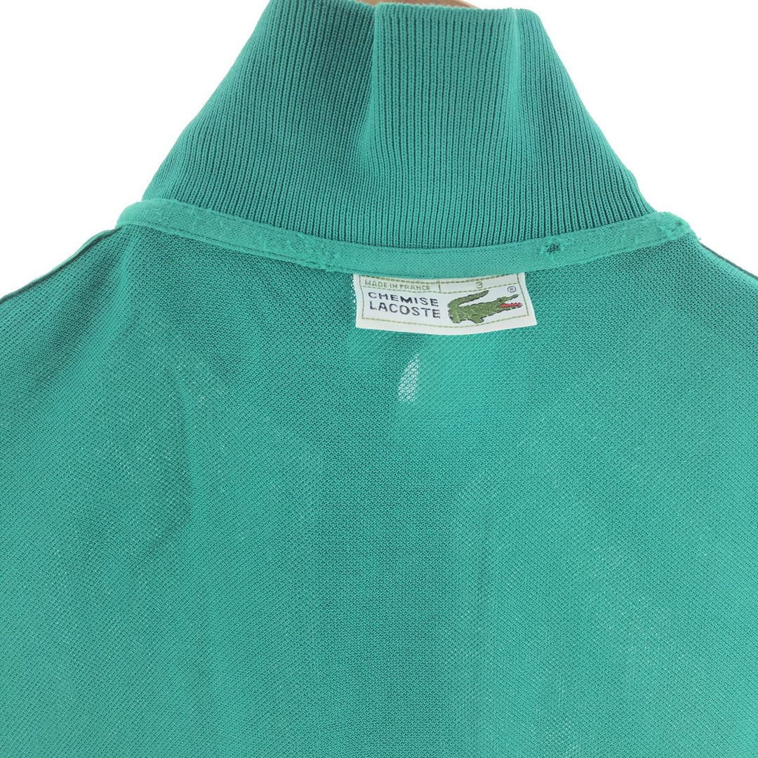 80'S Lacoste LACOSTE French Lacoste short sleeve polo shirt made in France size 3 men's S vintage /eaa381299