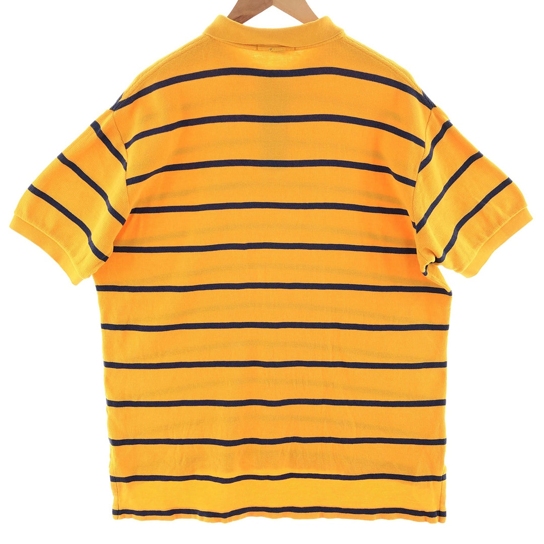 Ralph Lauren POLO by Ralph Lauren short sleeve striped polo shirt men's L /eaa381302