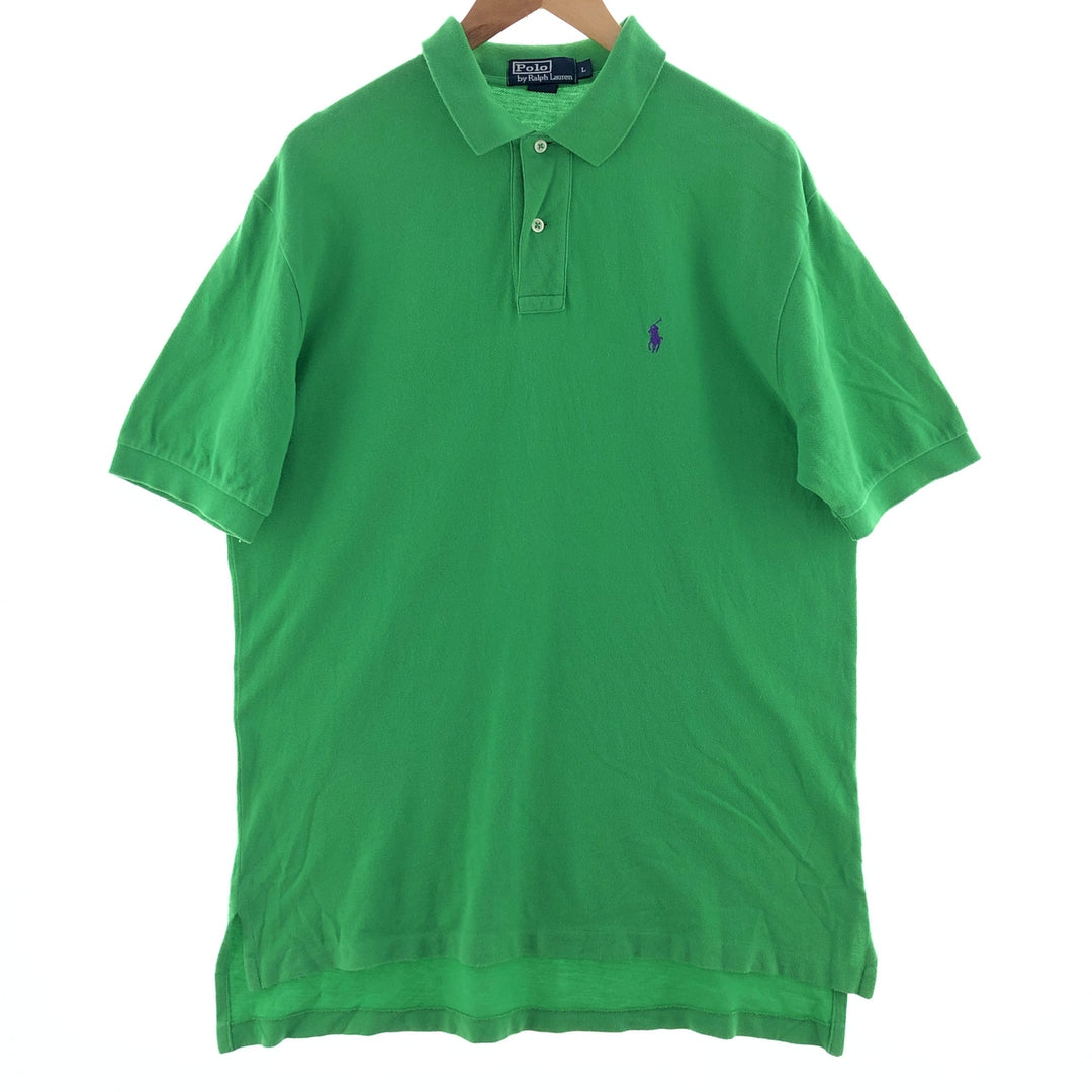 Ralph Lauren POLO by Ralph Lauren short sleeve polo shirt, men's L /eaa381322