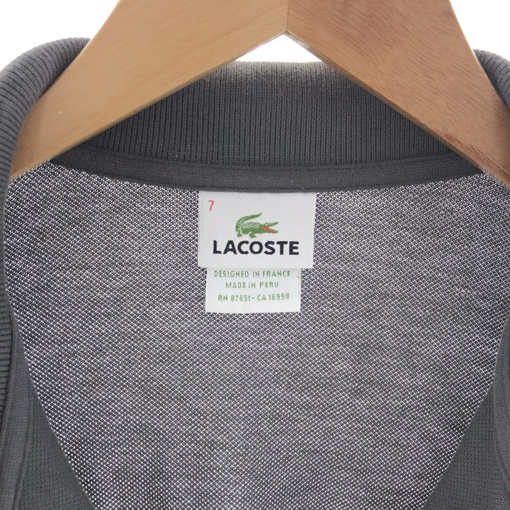 Lacoste LACOSTE French design short sleeve polo shirt 7 men's XXL /eaa381349