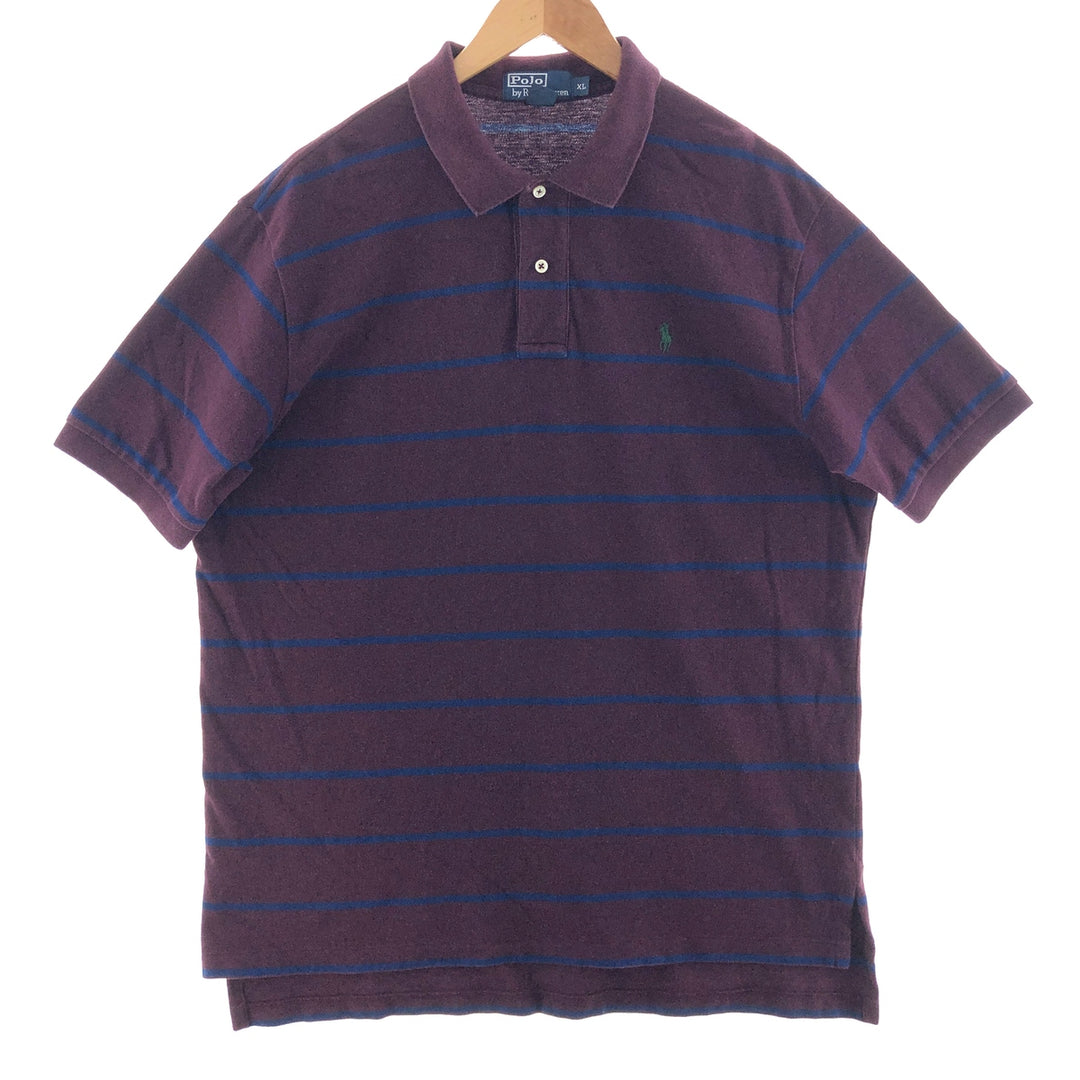 Ralph Lauren POLO by Ralph Lauren short sleeve striped polo shirt men's XL /eaa381384