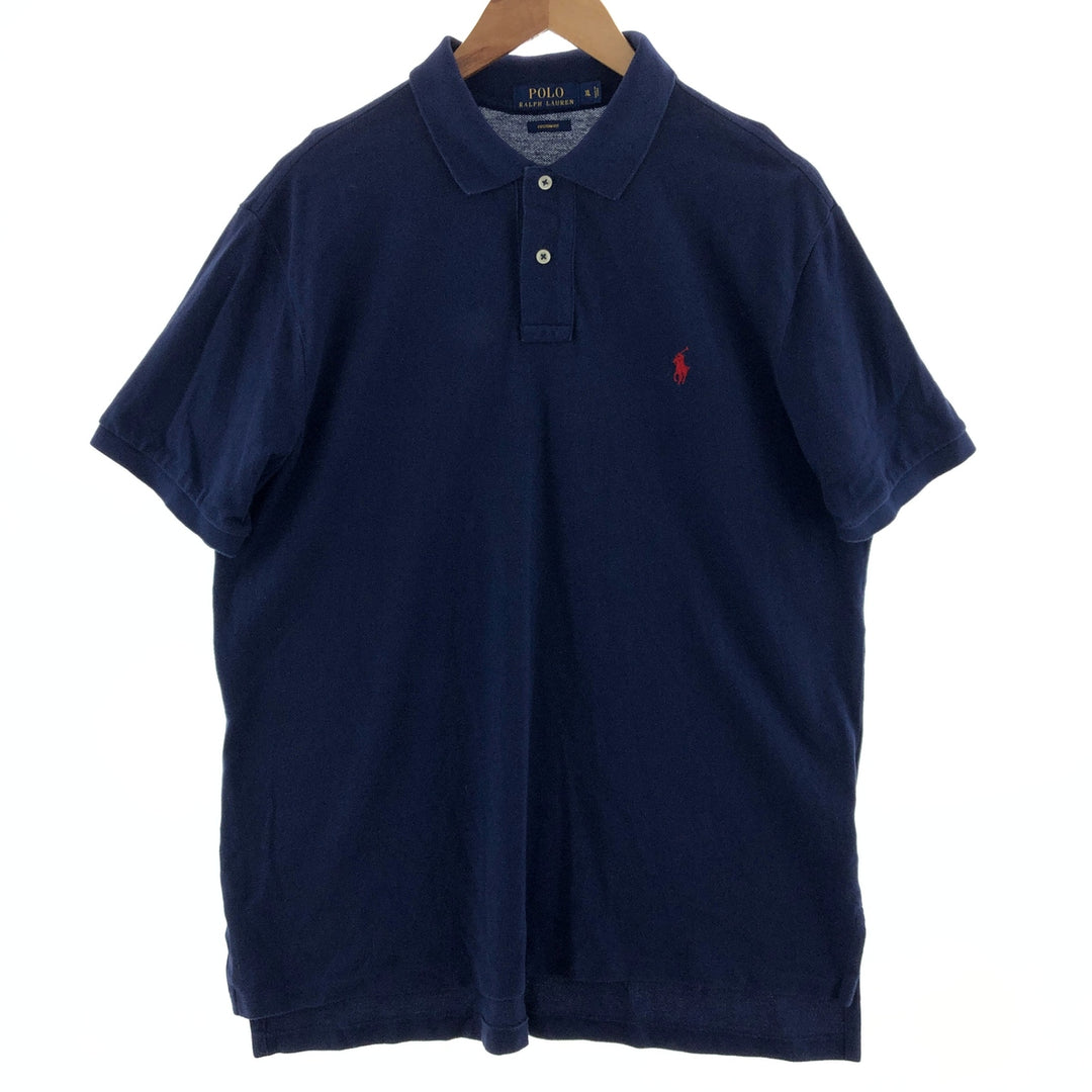 Ralph Lauren POLO RALPH LAUREN CUSTOM FIT short sleeve polo shirt men's XL /eaa381434