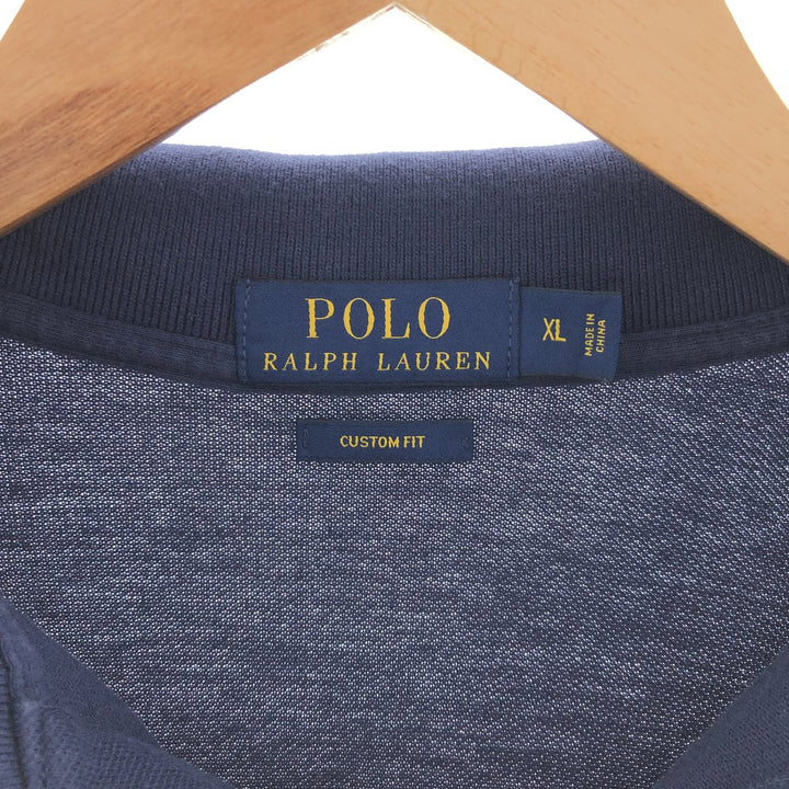 Ralph Lauren POLO RALPH LAUREN CUSTOM FIT short sleeve polo shirt men's XL /eaa381434