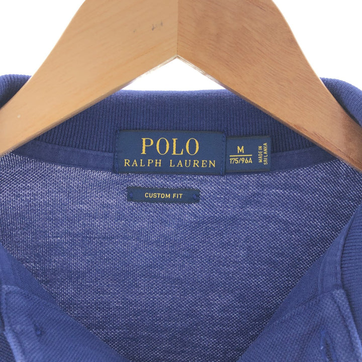 Ralph Lauren POLO RALPH LAUREN CUSTOM FIT short sleeve polo shirt men's M /eaa381443