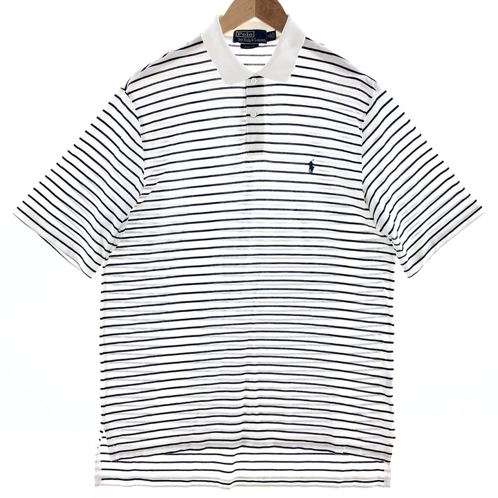 Ralph Lauren POLO by Ralph Lauren GOLF FIT short sleeve striped polo shirt for men, size M /eaa381471