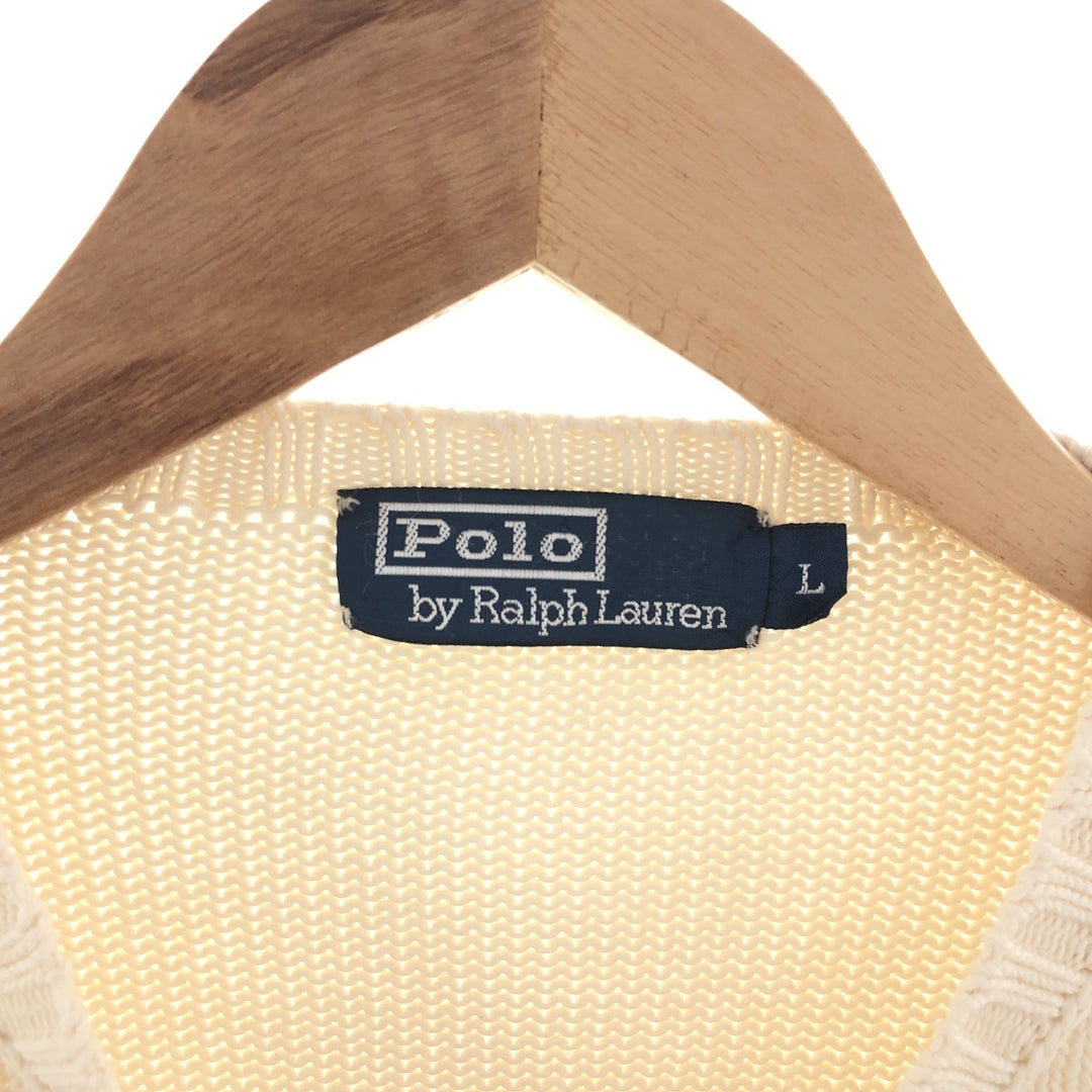 Ralph Lauren POLO by Ralph Lauren Cotton Knit Sweater Men's L size / eaa381518