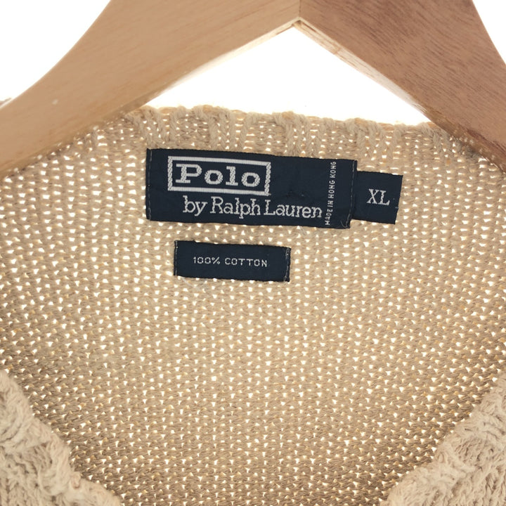 Ralph Lauren POLO by Ralph Lauren Cotton Knit Sweater Men's XL /eaa381521