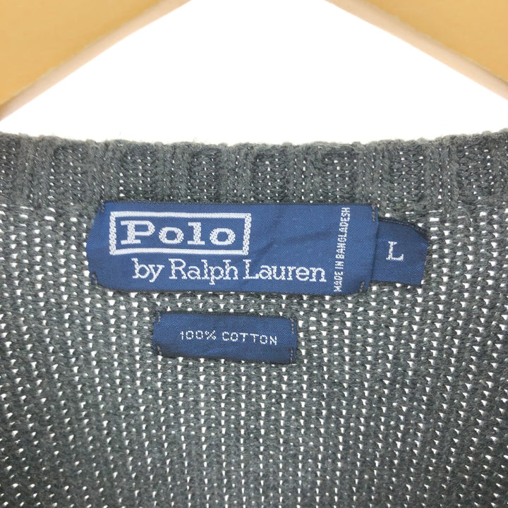 Ralph Lauren POLO by Ralph Lauren Cotton Knit Sweater Men's L size / eaa381539