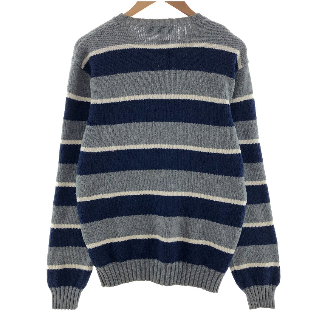 Ralph Lauren POLO by Ralph Lauren Striped Pattern Cotton Knit Sweater Men's L /eaa381543