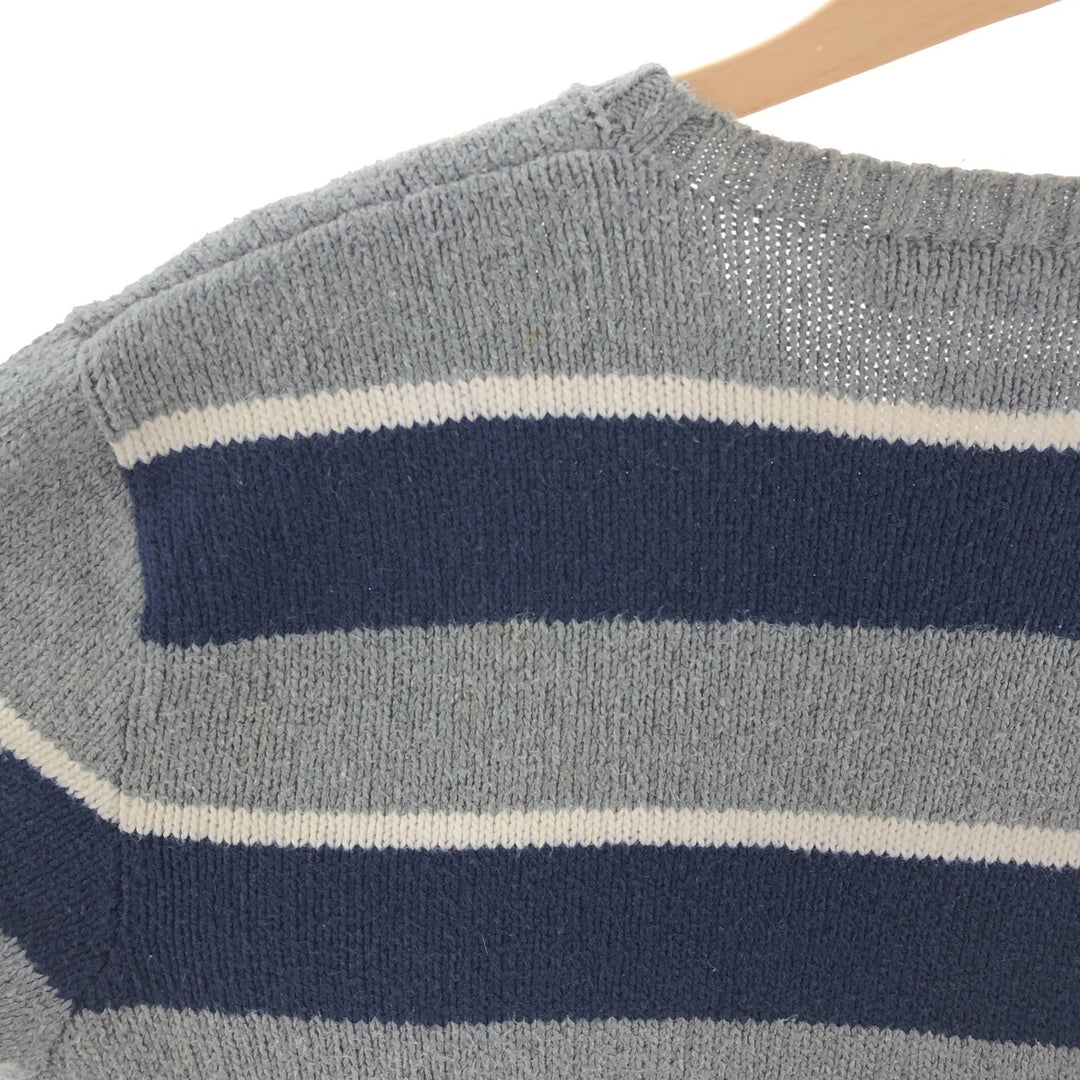 Ralph Lauren POLO by Ralph Lauren Striped Pattern Cotton Knit Sweater Men's L /eaa381543