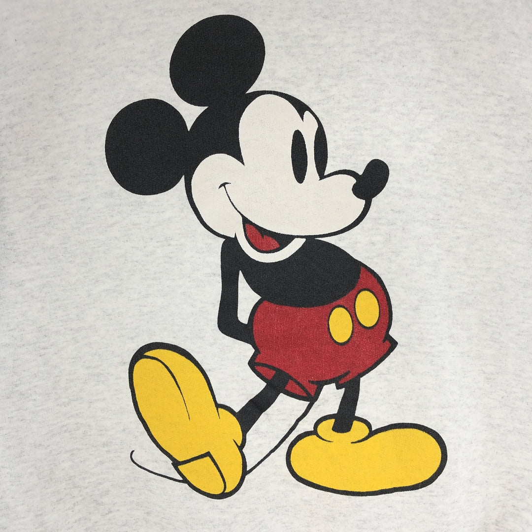 90'S Disney DESIGNS MICKEY MOUSE Mickey Mouse character sweatshirt, made in USA, men's XL, vintage /eaa381558