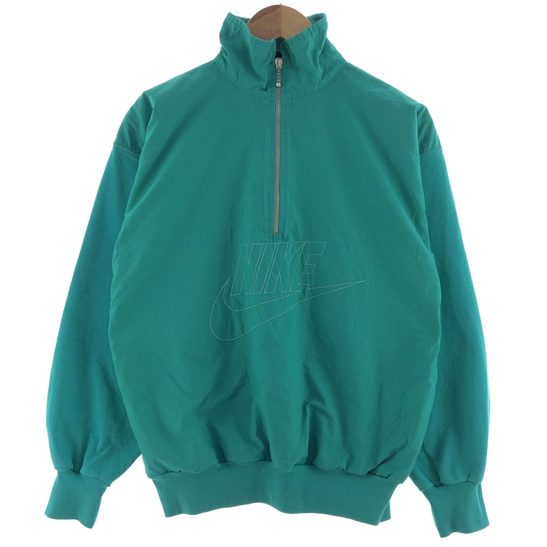 80'S Nike Navy Tag Half Zip Sweatshirt Trainer Men's M Vintage /eaa381567