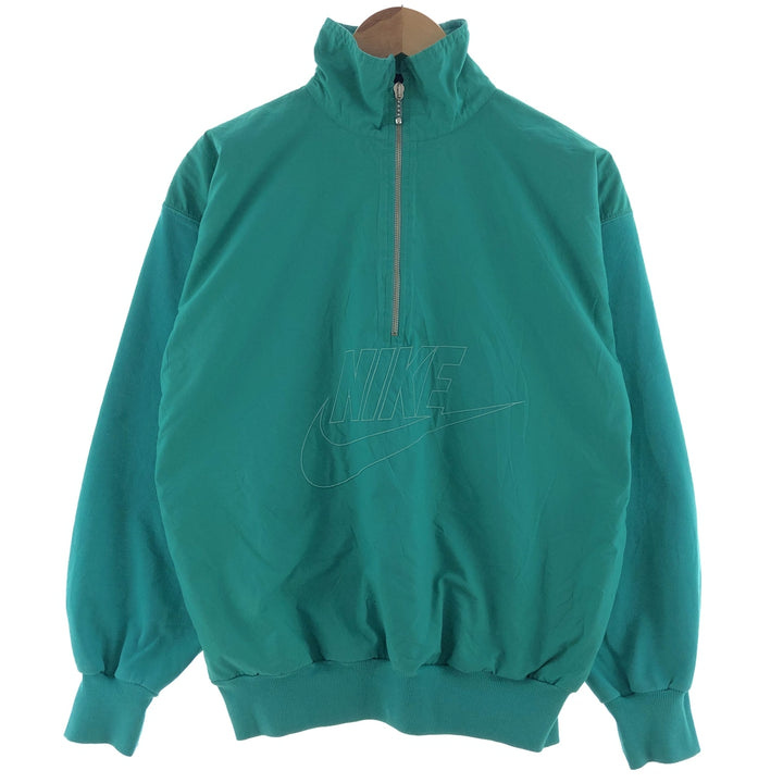 80'S Nike Navy Tag Half Zip Sweatshirt Trainer Men's M Vintage /eaa381567