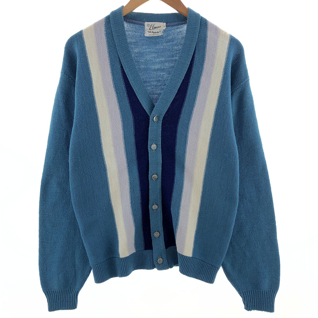 Elmar Acrylic Knit Cardigan, Men's L size /eaa381660