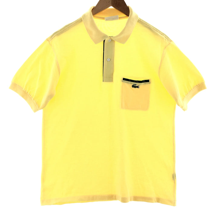 Lacoste LACOSTE CHEMISE French Lacoste short sleeve polo shirt made in France size 4 men's M /eaa381686