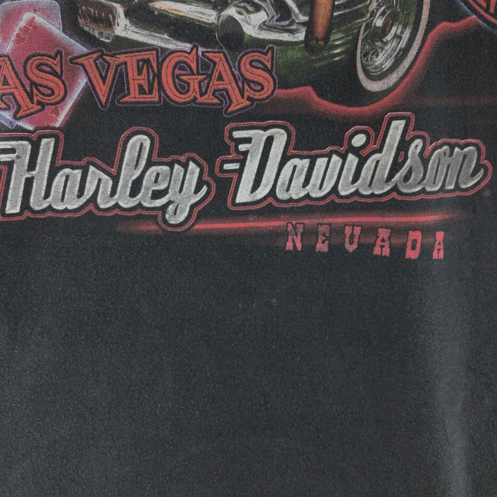 Harley Davidson Double-Sided Print Motorcycle Bike T-Shirt Men's XL /eaa381717