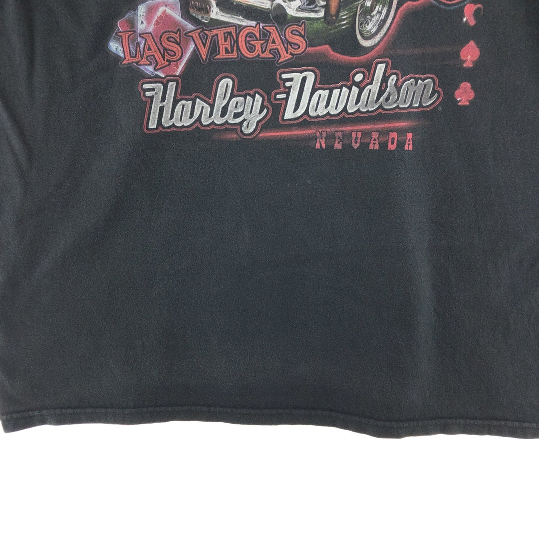 Harley Davidson Double-Sided Print Motorcycle Bike T-Shirt Men's XL /eaa381717