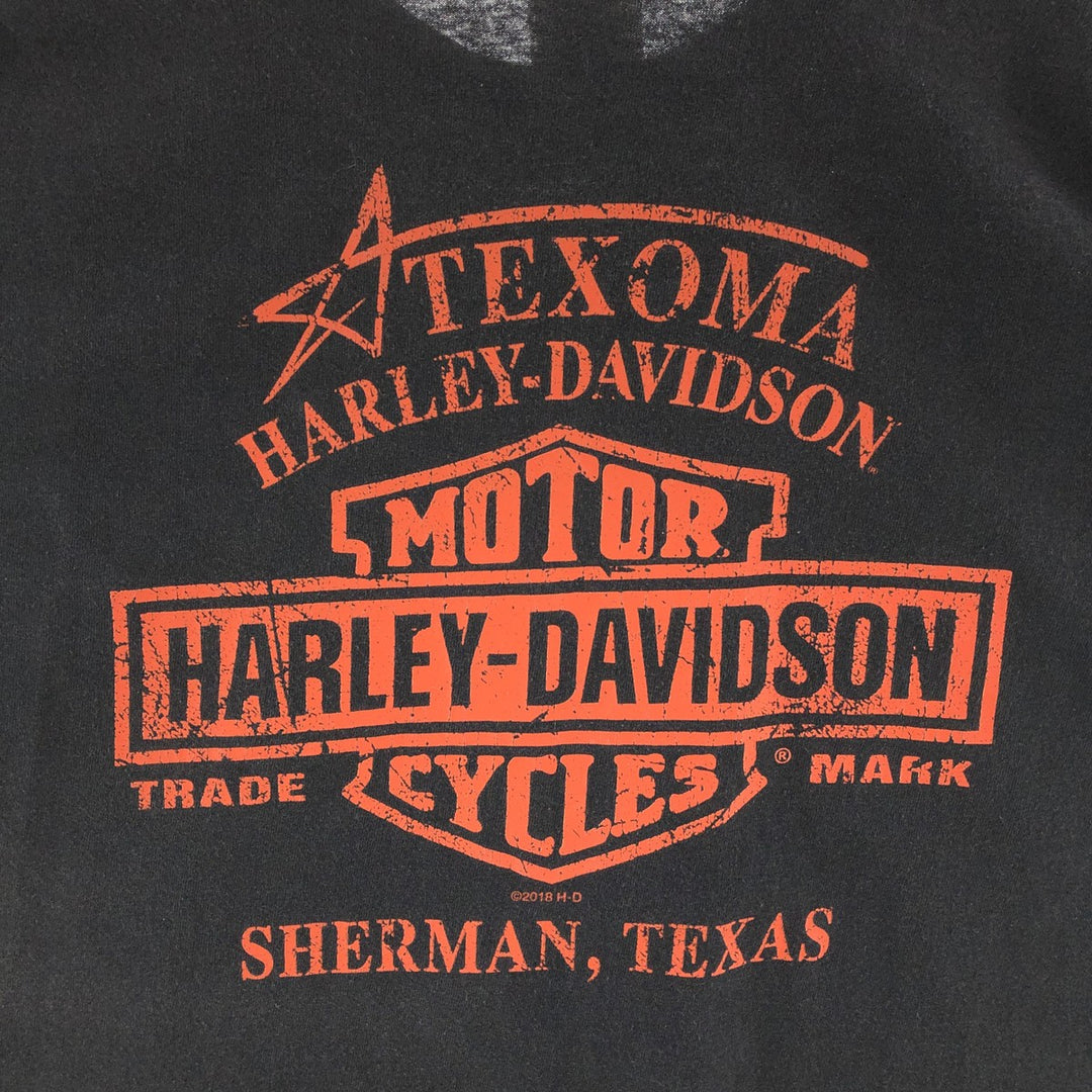 Harley-Davidson Double-sided Print Motorcycle Bike T-Shirt Men's XL /eaa381729