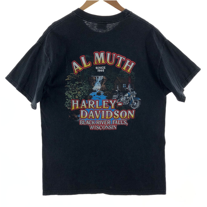 90'S Harley-Davidson Double-sided Print Motorcycle Bike T-Shirt Men's Medium Vintage /eaa381733