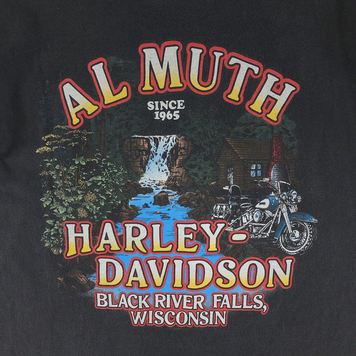 90'S Harley-Davidson Double-sided Print Motorcycle Bike T-Shirt Men's Medium Vintage /eaa381733