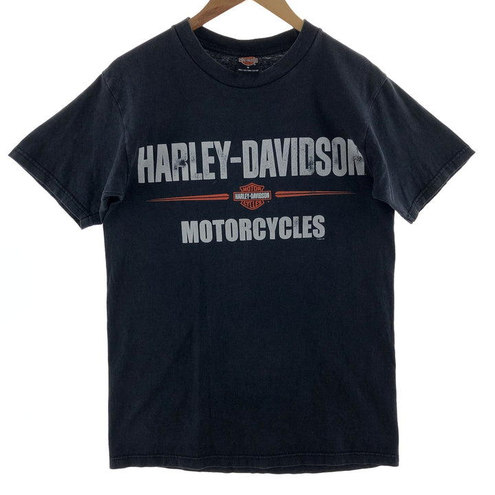 00'S Harley-Davidson Double-sided Print Motorcycle Bike T-Shirt Made in USA Men's M /eaa381737